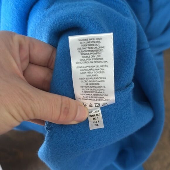 Champion Blue Hoodie for Men - Picture 8 of 10